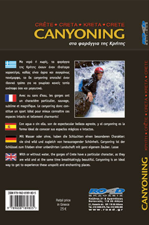 canyoning in crete